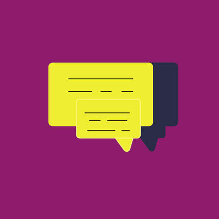 SMS web icon on a purple backgroundのイラスト素材