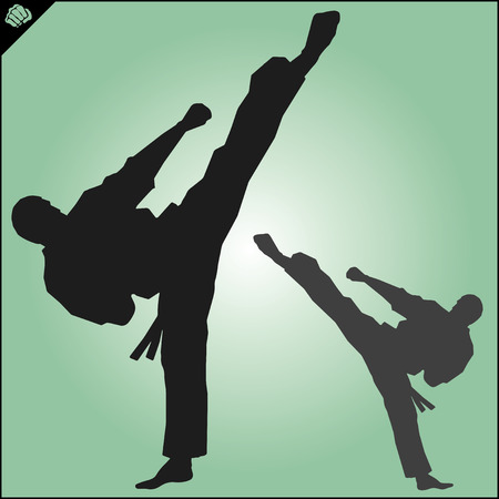 MARTIAL ARTS. のイラスト素材