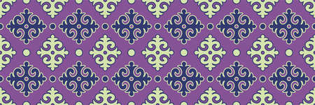 Kazakh asian nomadic design tribes on backgroundのイラスト素材