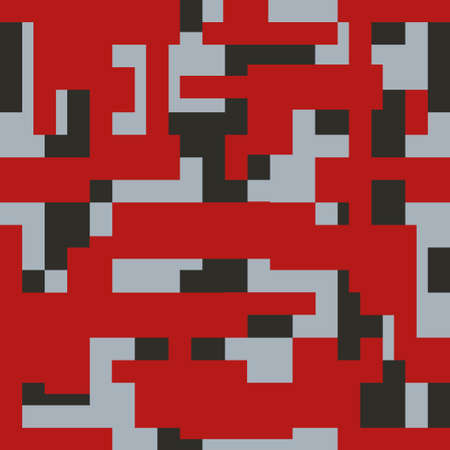 Military and hunting camouflage seamless pattern.のイラスト素材