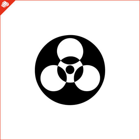 Emblem style martial arts. Logo of the Federationのイラスト素材