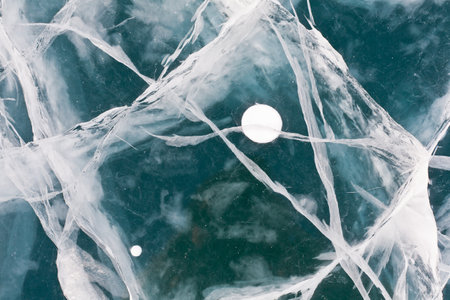 Ice beautiful blue texture design pattern