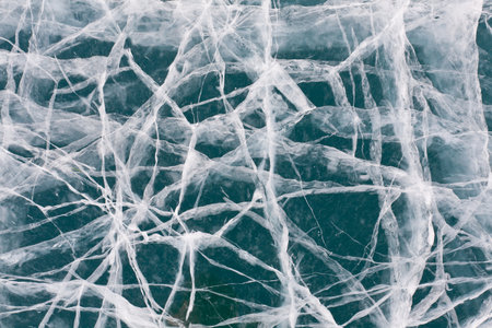 Ice texture original beautiful blue design pattern