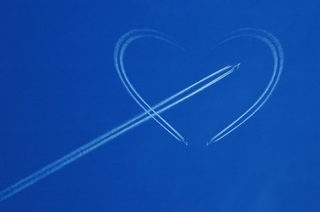 Beautiful blue sky. High quality photoの写真素材