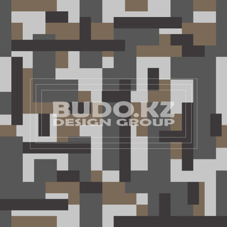 Cool creative Military and hunting camouflage  pattern.のイラスト素材
