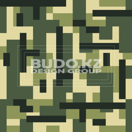 Cool creative Military and hunting camouflage  pattern.のイラスト素材