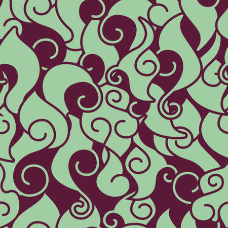 abstract green smoke. seamless textureのイラスト素材