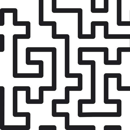 abstract line labyrinth background. seamless textureのイラスト素材