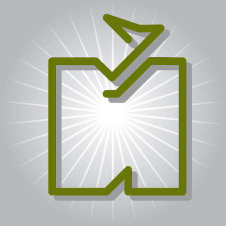 apple iconのイラスト素材