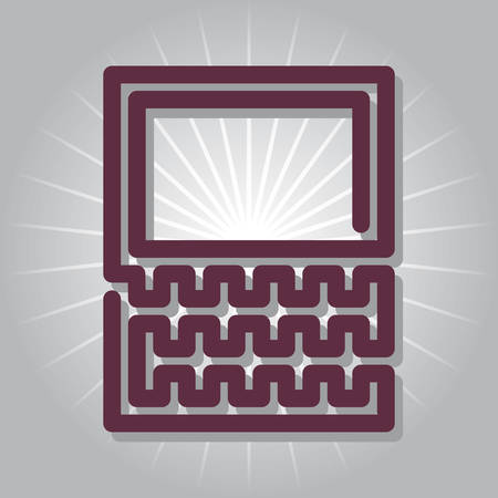 calculator iconのイラスト素材