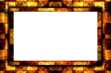 grunge frame の写真素材