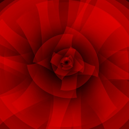 Red abstract background with circlesの写真素材