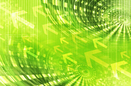 Abstract green technology backgroundの写真素材