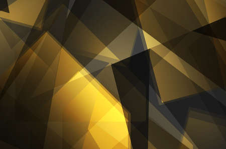 Abstract yellow and dark backgroundの写真素材