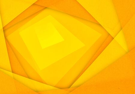 orange and yellow abstract paper backgroundの写真素材