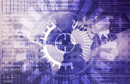 Abstract technology backgroundの写真素材