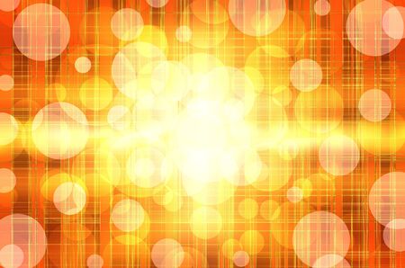 Abstract golden blurred lights christmas backgroundの写真素材
