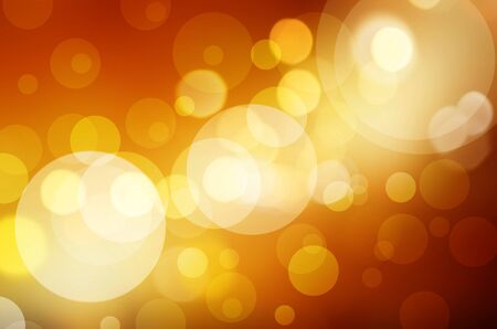 yellow bokeh background の写真素材