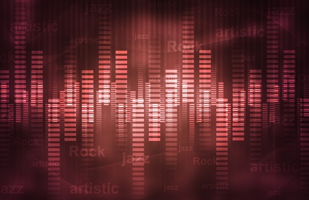 Musical theme background