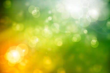 abstract nature background spring greensの写真素材