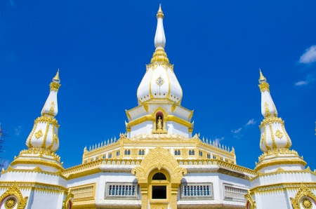 Art Thai style in temple Wat Phra Mahathat Chedi Chaimongkolの写真素材