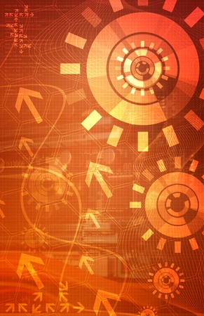 Abstract technology backgroundの写真素材