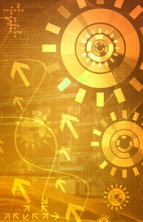 Abstract technology backgroundの写真素材
