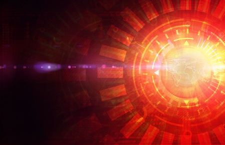 Abstract dark red technical backgroundの写真素材