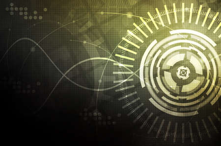 Abstract hi-tech backgroundの写真素材