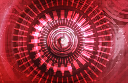 Abstract dark red technical backgroundの写真素材