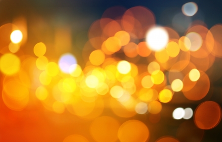 Abstract circular bokeh background of Christmaslightの写真素材