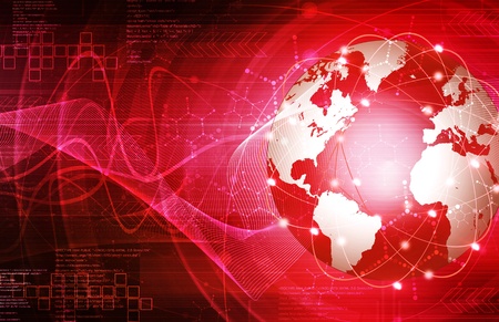 Abstract dark red technical backgroundの写真素材