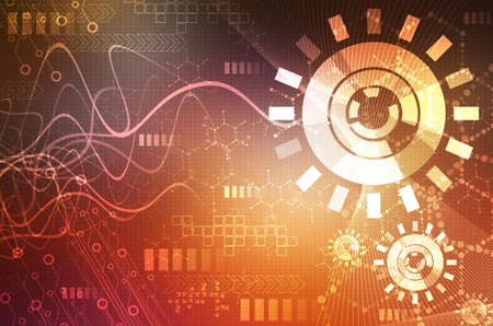 Abstract technology backgroundの写真素材