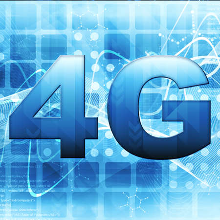 4G Smart phone display