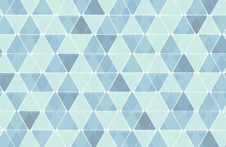 Winter triangle patternの写真素材