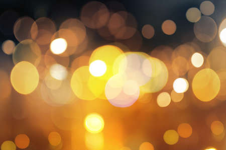 Abstract circular bokeh background of Christmaslightの写真素材