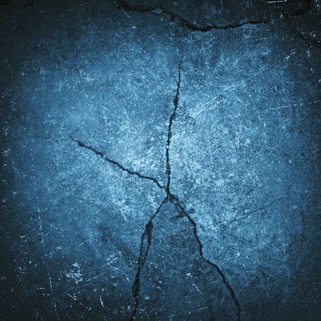Grunge blue wall background or textureの写真素材