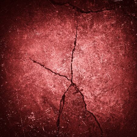 grunge red wallの写真素材