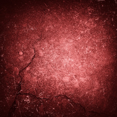 grunge red wallの写真素材