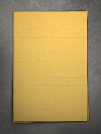 yellow sticky paper on wallの写真素材