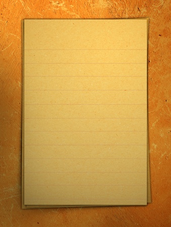 yellow sticky paper on wallの写真素材