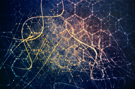Science Research backgroundの写真素材