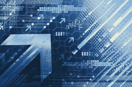 Abstract technology backgroundの写真素材