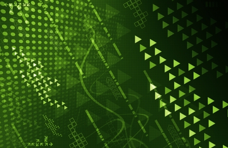 green  technology background の写真素材