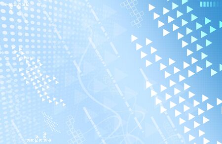 Virtual Technology with Data Networkの写真素材