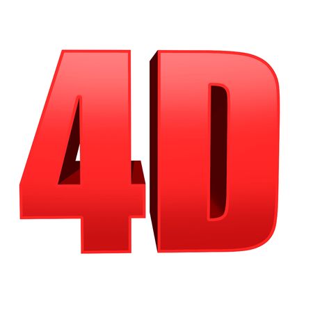 4D text backgroundの写真素材
