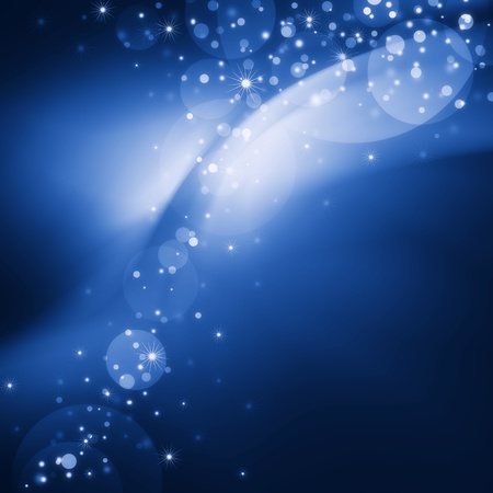 Light Blue Starの写真素材