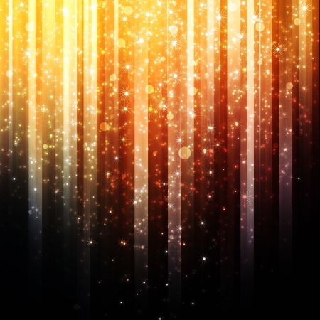 golden background with shiny lightsの写真素材