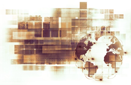 Abstract technology backgroundの写真素材