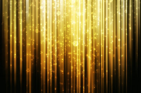 golden background with shiny lightsの写真素材